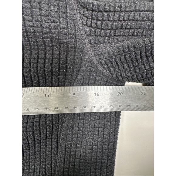Mountain Hardware Explore Fleece Half Zip Mens S Waffle Texture Black Outdoors - Picture 8 of 8